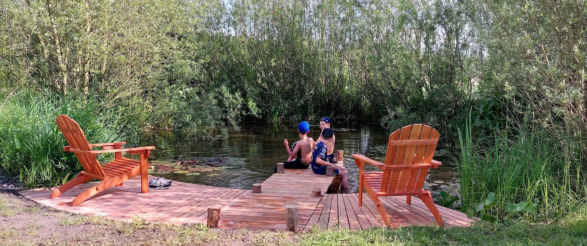 Bassin naturel et mare écologique