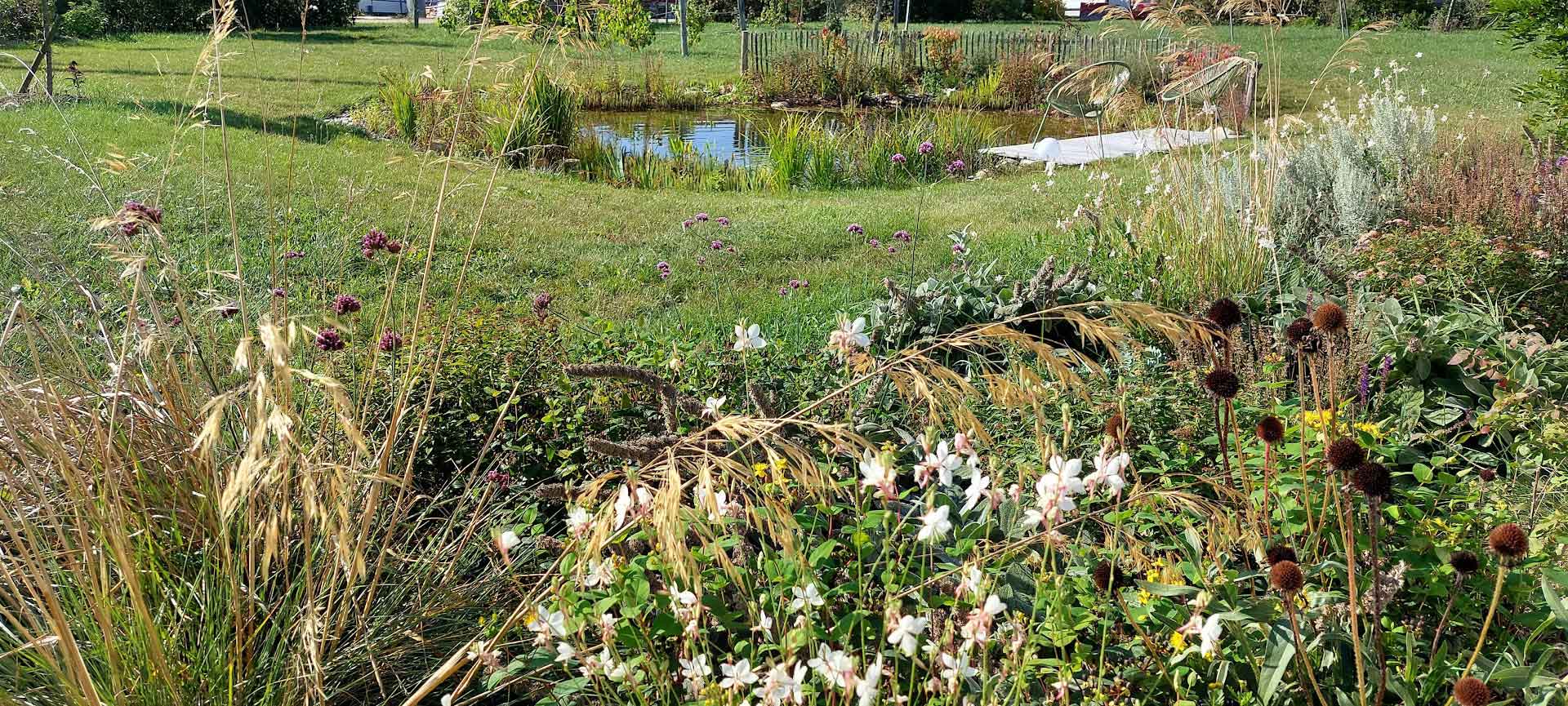Aménagement d’un grand jardin naturel