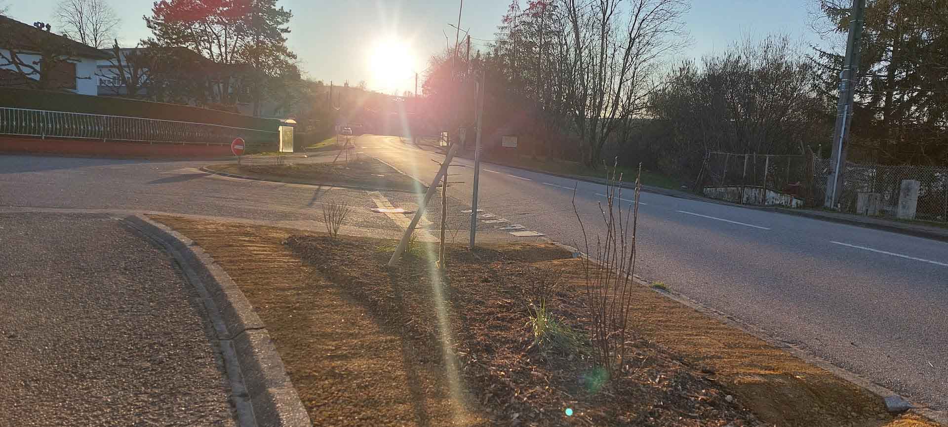 Désimperméabilisattion et renaturation d'une commune